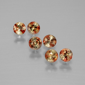 Pedras preciosas de Andaluzita Multicolorido natural de  ct, Corte Redondo, VS