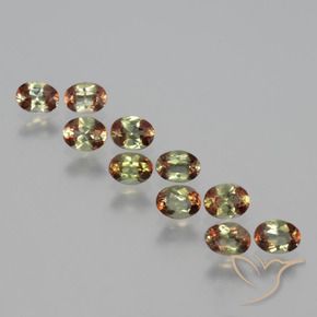 Pedras preciosas de Andaluzita Multicolorido natural de 1.95 ct, oval, VS