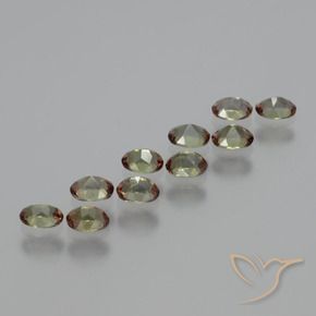 Pedras preciosas de Andaluzita Multicolorido natural de 1.95 ct, oval, VS