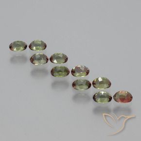 Pedras preciosas de Andaluzita Multicolorido natural de 2.12 ct, oval, VS