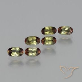 Pedras preciosas de Andaluzita Multicolorido natural de 1.64 ct, oval, VS