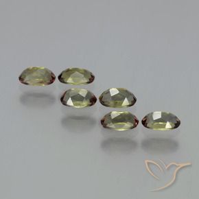 Pedras preciosas de Andaluzita Multicolorido natural de 1.64 ct, oval, VS