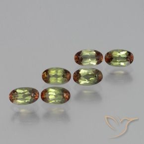 Pedras preciosas de Andaluzita Multicolorido natural de 1.69 ct, oval, VS