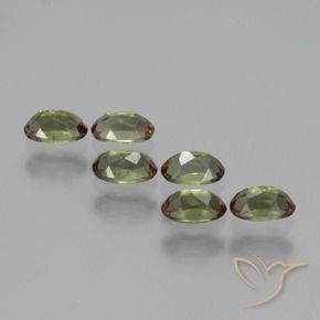 Pedras preciosas de Andaluzita Multicolorido natural de 1.69 ct, oval, VS