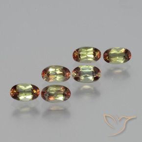 Pedras preciosas de Andaluzita Multicolorido natural de 1.57 ct, oval, VS