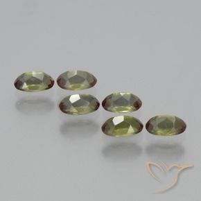 Pedras preciosas de Andaluzita Multicolorido natural de 1.72 ct, oval, VS
