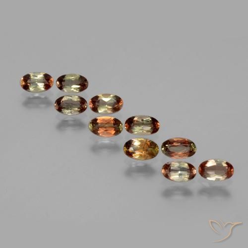 2.48ctw Natural Multicolorido Andaluzita, oval, VS