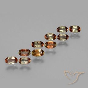 Pedras preciosas de Andaluzita Multicolorido natural de 2.48 ct, oval, VS