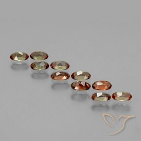 Pedras preciosas de Andaluzita Multicolorido natural de 2.48 ct, oval, VS