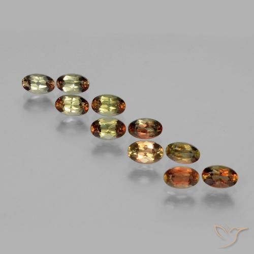 2.84ctw Natural Multicolorido Andaluzita, oval, VS