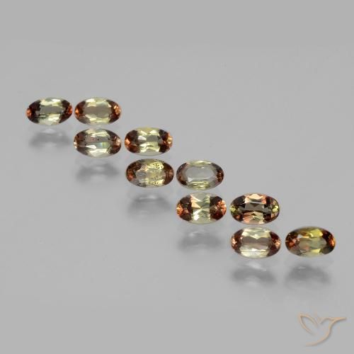 2.55ctw Natural Multicolorido Andaluzita, oval, VS