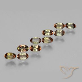 Pedras preciosas de Andaluzita Multicolorido natural de 2.55 ct, oval, VS