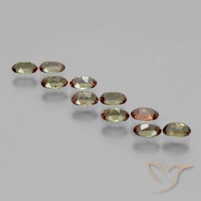 Pedras preciosas de Andaluzita Multicolorido natural de 2.55 ct, oval, VS