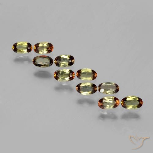 2.14ctw Natural Multicolorido Andaluzita, oval, VS