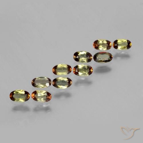 Pedras preciosas de Andaluzita Multicolorido natural de 2.14 ct, oval, VS