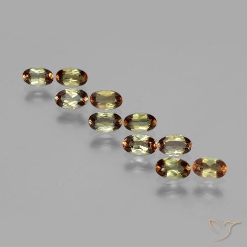 2.25ctw Natural Multicolorido Andaluzita, oval, VS