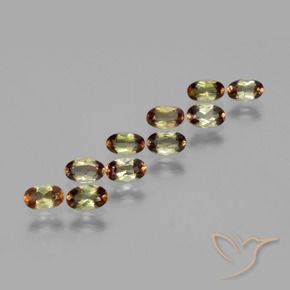 Pedras preciosas de Andaluzita Multicolorido natural de 2.25 ct, oval, VS