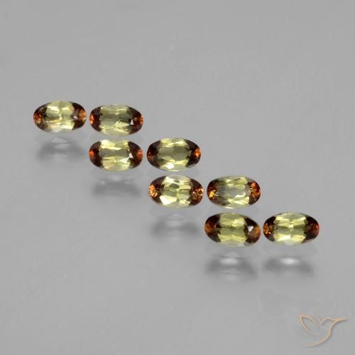 1.94ctw Natural Multicolorido Andaluzita, oval, VS