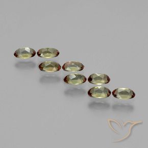 Pedras preciosas de Andaluzita Multicolorido natural de 1.94 ct, oval, VS
