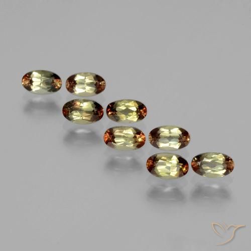 2.21ctw Natural Multicolorido Andaluzita, oval, VS