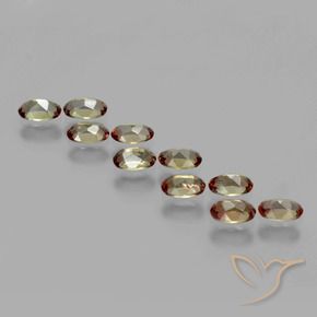 Pedras preciosas de Andaluzita Multicolorido natural de 2.63 ct, oval, VS