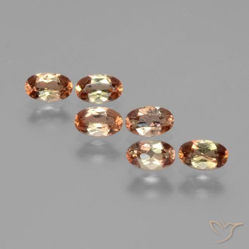 1.53ctw Natural Multicolorido Andaluzita, oval, VS