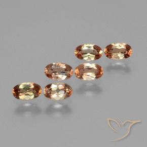 Pedras preciosas de Andaluzita Multicolorido natural de 1.53 ct, oval, VS