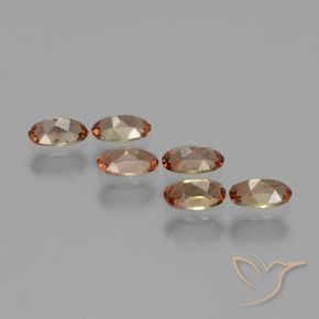 Pedras preciosas de Andaluzita Multicolorido natural de 1.53 ct, oval, VS