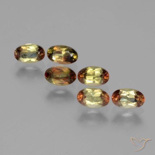 1.80ctw Natural Multicolorido Andaluzita, oval, VS