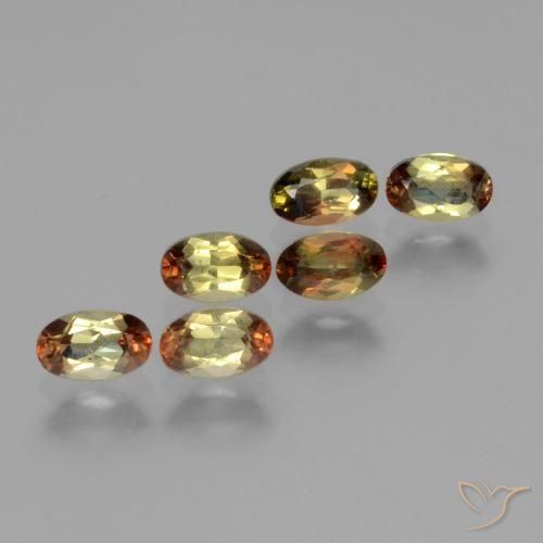 Pedras preciosas de Andaluzita Multicolorido natural de 1.80 ct, oval, VS