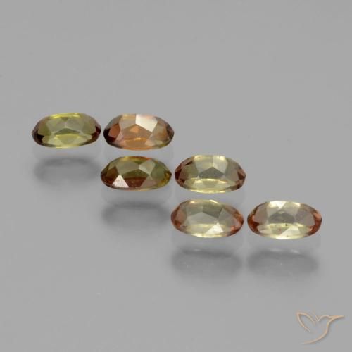 Pedras preciosas de Andaluzita Multicolorido natural de 1.80 ct, oval, VS