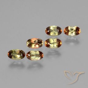 Pedras preciosas de Andaluzita Multicolorido natural de 1.56 ct, oval, VS
