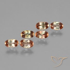 Pedras preciosas de Andaluzita Multicolorido natural de 1.42 ct, oval, VS