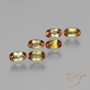 Pedras preciosas de Andaluzita Multicolorido natural de 1.68 ct, oval, VS