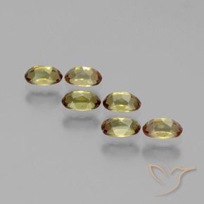 Pedras preciosas de Andaluzita Multicolorido natural de 1.66 ct, oval, VS