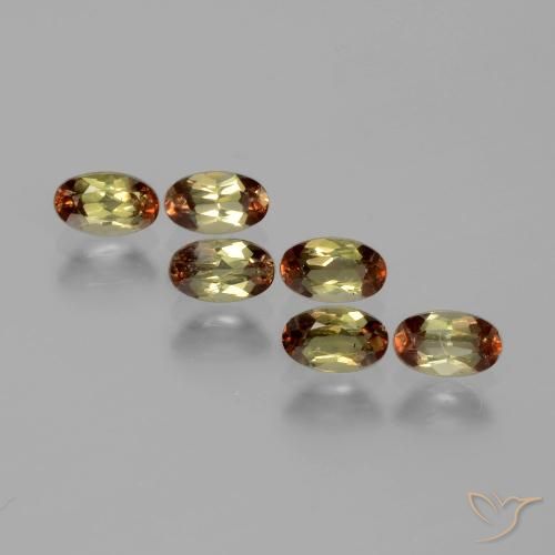 1.62ctw Natural Multicolorido Andaluzita, oval, VS