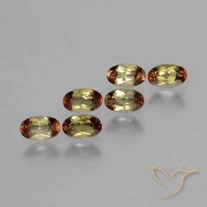 Pedras preciosas de Andaluzita Multicolorido natural de 1.62 ct, oval, VS