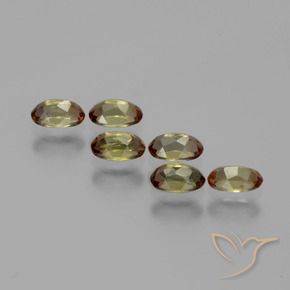 Pedras preciosas de Andaluzita Multicolorido natural de 1.62 ct, oval, VS