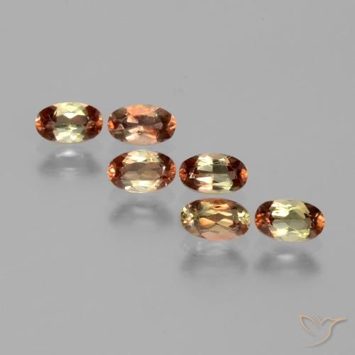 1.58ctw Natural Multicolorido Andaluzita, oval, VS