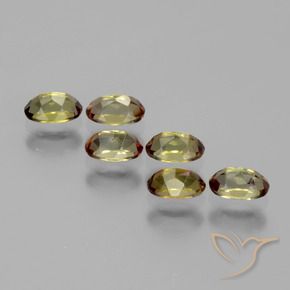 Pedras preciosas de Andaluzita Multicolorido natural de 1.78 ct, oval, VS