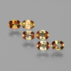 Pedras preciosas de Andaluzita Multicolorido natural de  ct, Corte Oval, VS