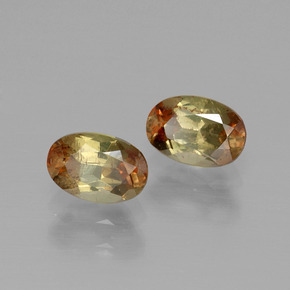 Pedras preciosas de Andaluzita Multicolorido natural de  ct, Corte Oval, VS