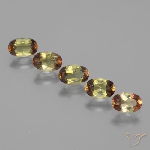 2.22ctw Natural Multicolorido Andaluzita, oval, VS