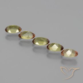 Pedras preciosas de Andaluzita Multicolorido natural de 2.22 ct, oval, VS