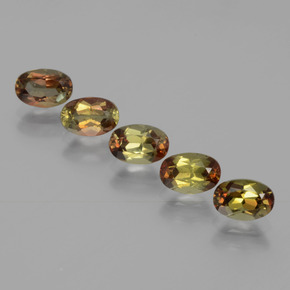 Pedras preciosas de Andaluzita Multicolorido natural de  ct, Corte Oval, VS