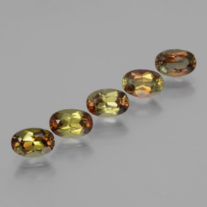 Pedras preciosas de Andaluzita Multicolorido natural de  ct, Corte Oval, VS