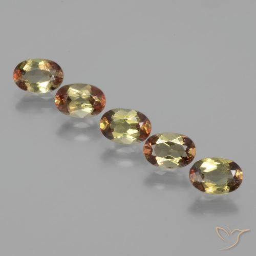 2.80ctw Natural Multicolorido Andaluzita, oval, VS