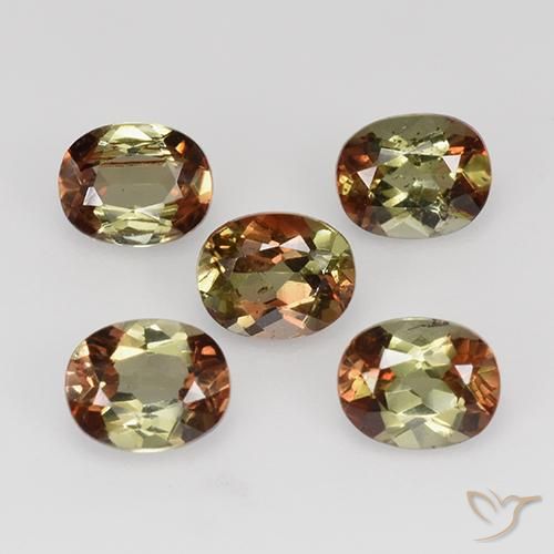 Pedras preciosas de Andaluzita Multicolorido natural de 2.06 ct, oval, VS