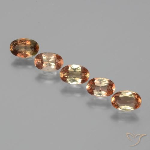 2.14ctw Natural Multicolorido Andaluzita, oval, VS