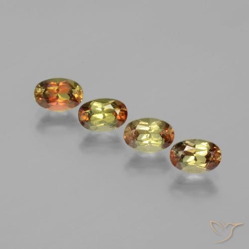 2.27ctw Natural Multicolorido Andaluzita, oval, VS